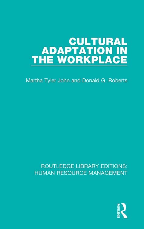 Produktbild: Cultural Adaptation in the Workplace