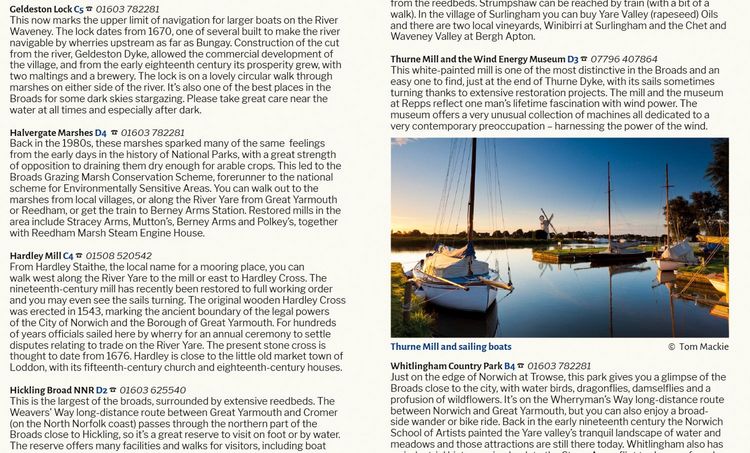 Produktbild: Broads National Park Pocket Map