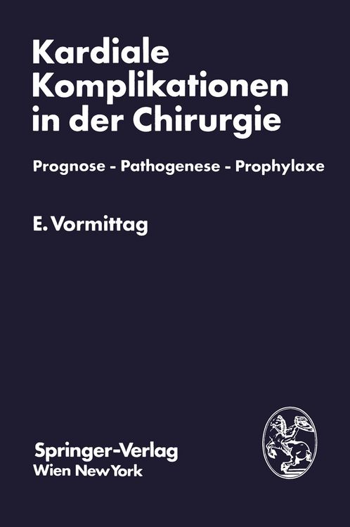 Produktbild: Kardiale Komplikationen in der Chirurgie
