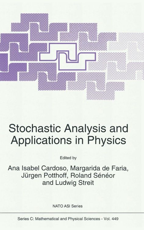 Produktbild: Stochastic Analysis and Applications in Physics