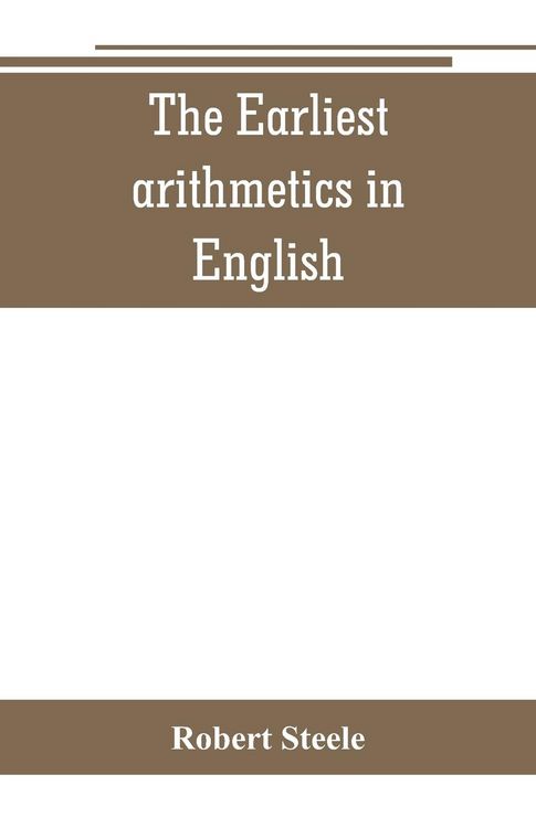Produktbild: The Earliest arithmetics in English
