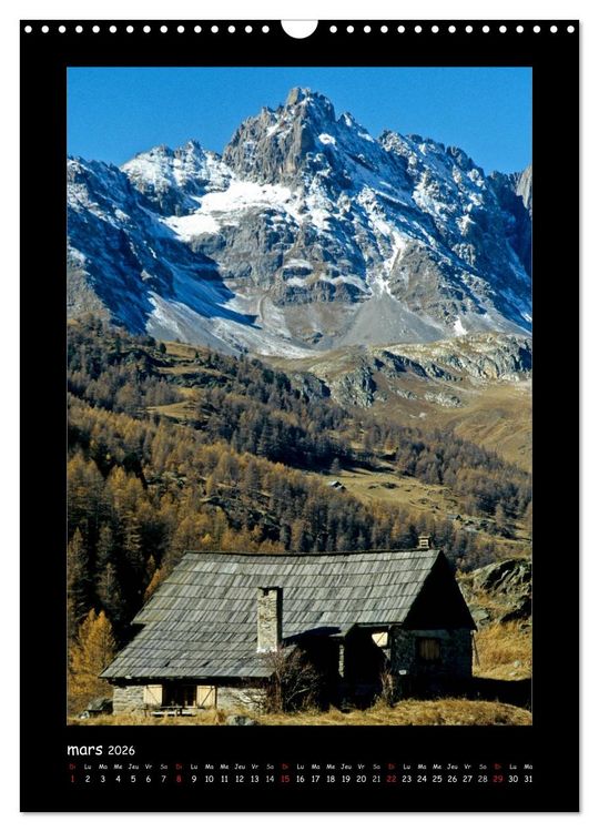 Produktbild: La vall&eacute;e de la Clar&eacute;e Hautes-Alpes (Calendrier mural 2026 DIN A3 horizontal), CALVENDO calendrier mensuel