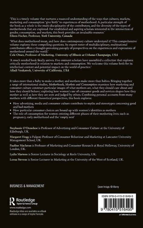 Produktbild: Motherhoods, Markets and Consumption