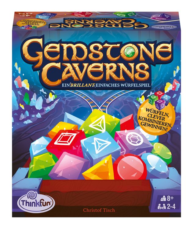Produktbild: ThinkFun Gemstone Caverns - Logikspiel ab 8 Jahre
