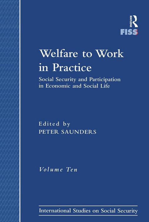 Produktbild: Welfare to Work in Practice