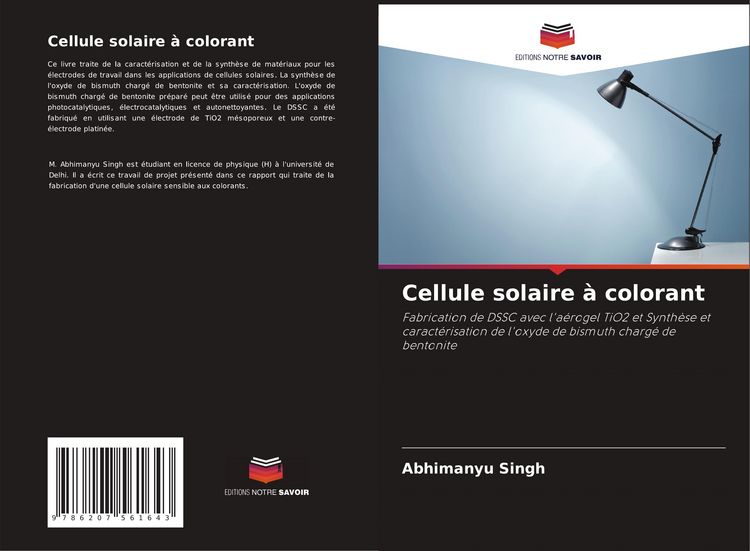 Produktbild: Cellule solaire &agrave; colorant
