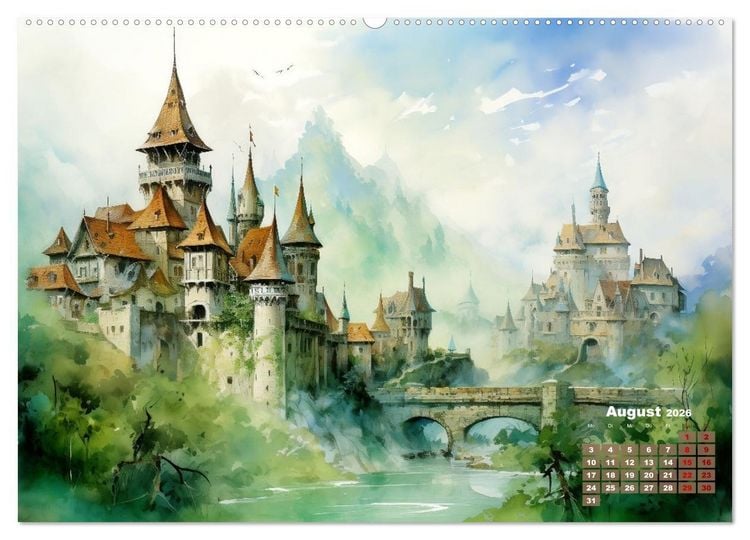 Produktbild: Nah am Wasser gebaut (hochwertiger Premium Wandkalender 2026 DIN A2 quer), Kunstdruck in Hochglanz