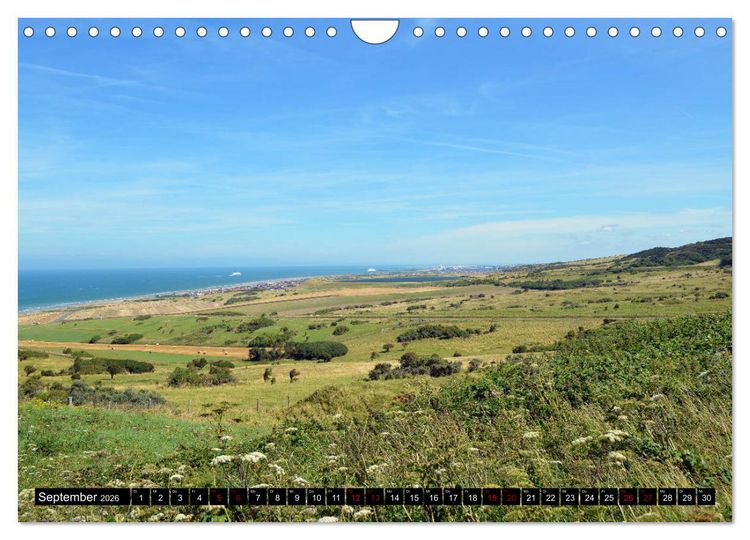 Produktbild: Entlang der Nordseek&uuml;ste (Wandkalender 2026 DIN A4 quer), CALVENDO Monatskalender
