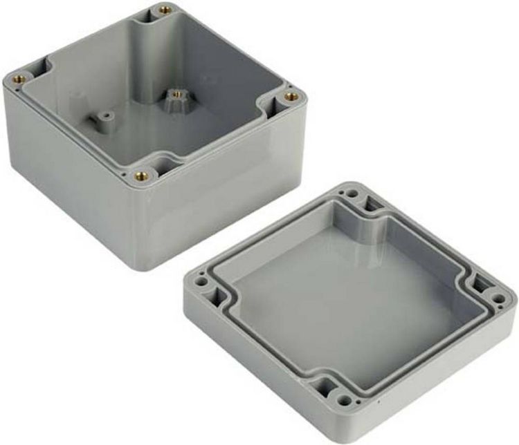 Produktbild: Gainta G366 Geh&auml;use 82 x 80 x 55 ABS Kunststoff Dark-Grey 1St.