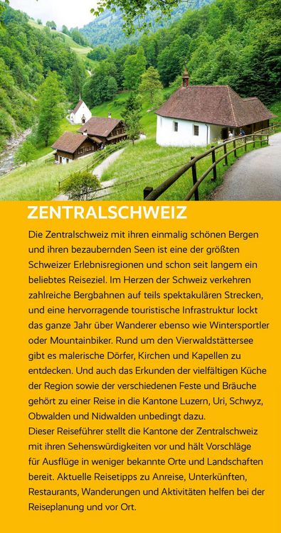Produktbild: TRESCHER Reisef&uuml;hrer Zentralschweiz
