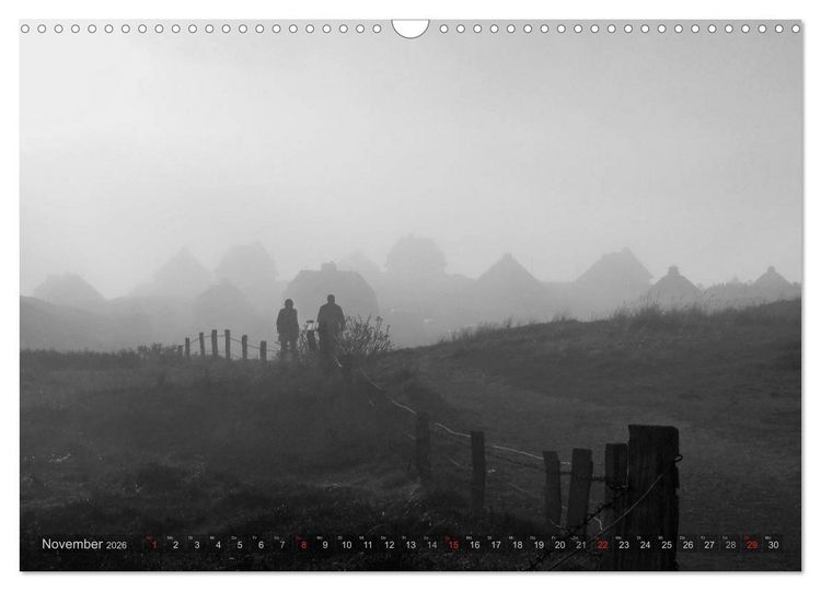 Produktbild: 54&deg;54'57"N 8&deg;19'51"E SYLT (Wandkalender 2026 DIN A3 quer), CALVENDO Monatskalender