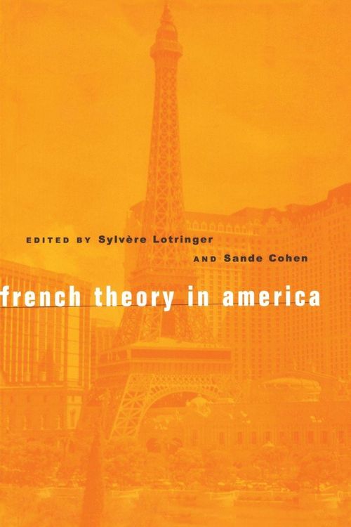 Produktbild: French Theory in America