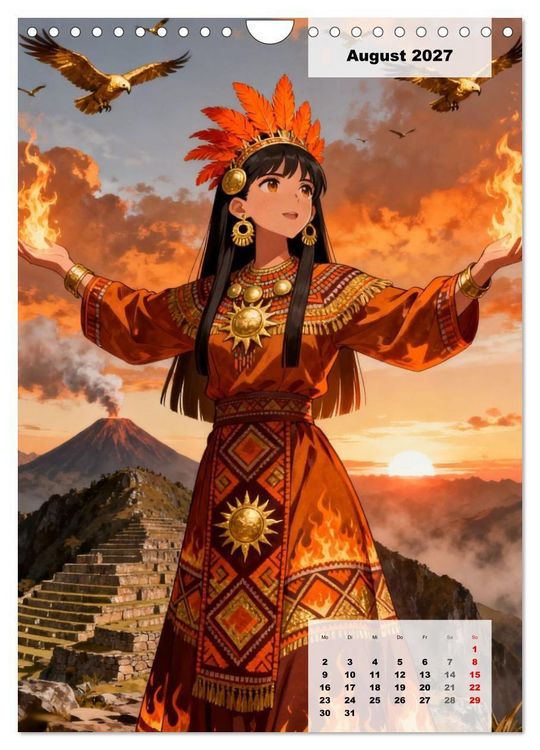 Produktbild: T&ouml;chter des Feuers (Wandkalender 2027 DIN A4 hoch), CALVENDO Monatskalender