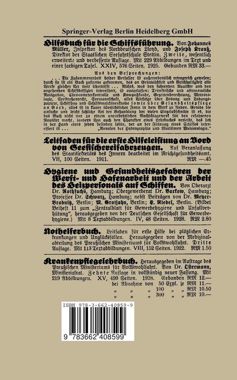 Produktbild: Anleitung zur Gesundheitspflege auf Kauffahrteischiffen