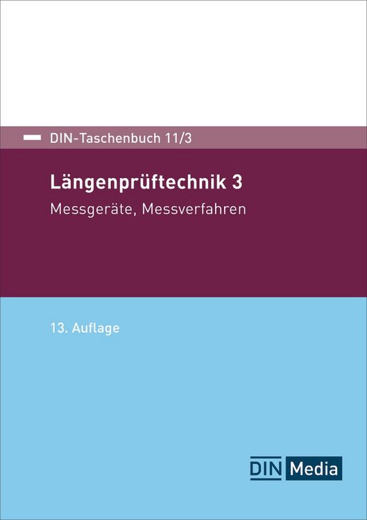 Produktbild: DIN-Taschenbuch 11/3