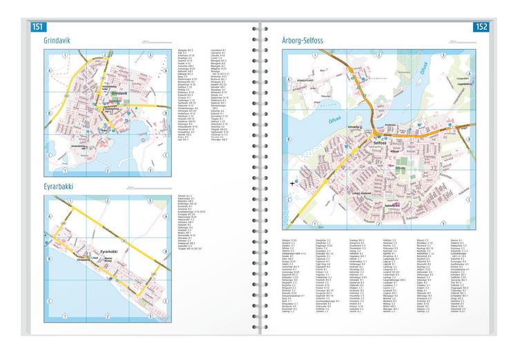 Produktbild: freytag & berndt Autoatlas Island Reiseatlas mit Spiralbindung 1:150.000