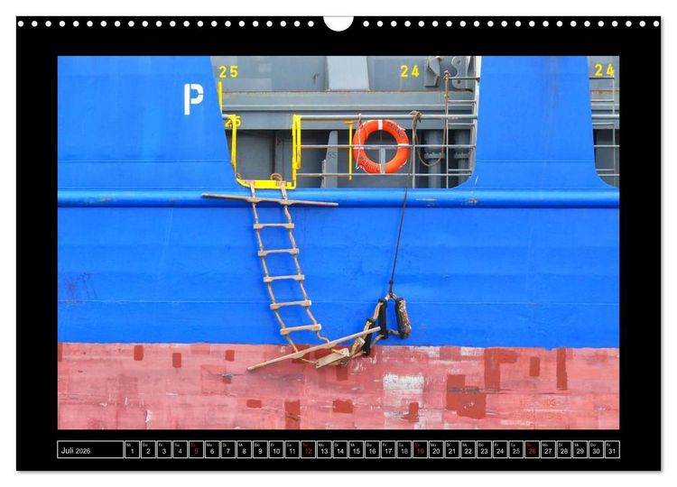 Produktbild: Rund um den Hamburger Hafen (Wandkalender 2026 DIN A3 quer), CALVENDO Monatskalender