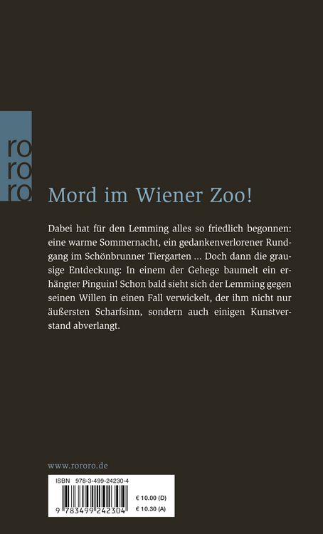 Produktbild: Das Schweigen des Lemming: Lemmings dritter Fall