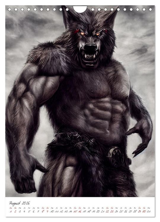 Produktbild: Dark Fantasy Art - Helden und Monster (Wandkalender 2026 DIN A4 hoch), CALVENDO Monatskalender
