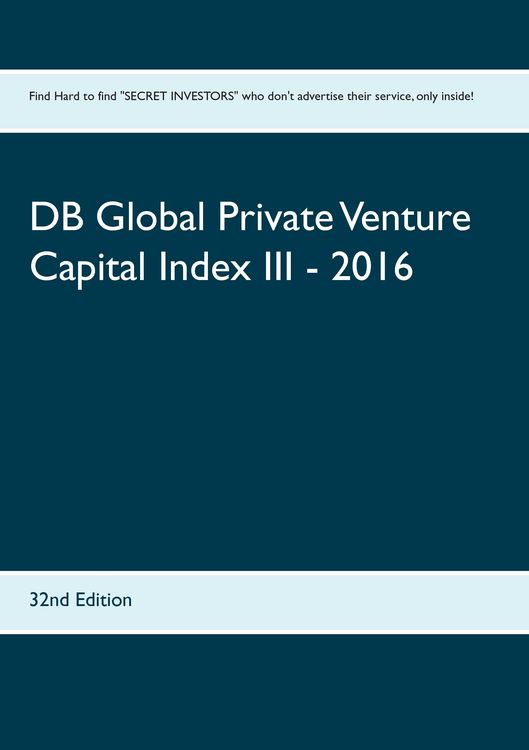 Produktbild: DB Global Private Venture Capital Index III - 2016