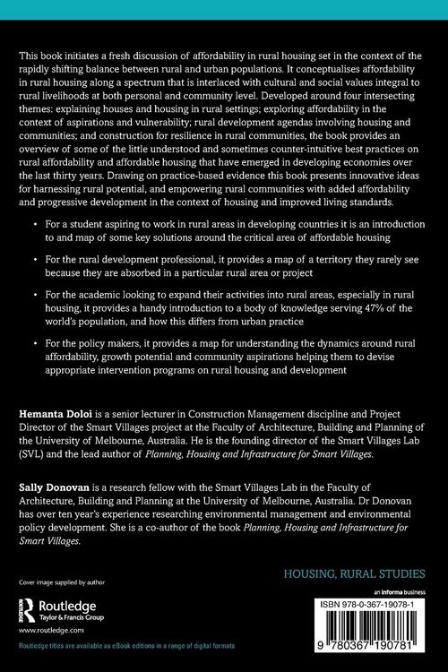 Produktbild: Affordable Housing for Smart Villages
