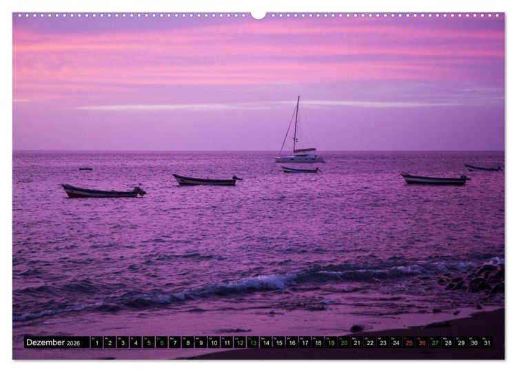 Produktbild: Cabo Verde - Afrikas Juwel-Archipel (hochwertiger Premium Wandkalender 2026 DIN A2 quer), Kunstdruck in Hochglanz