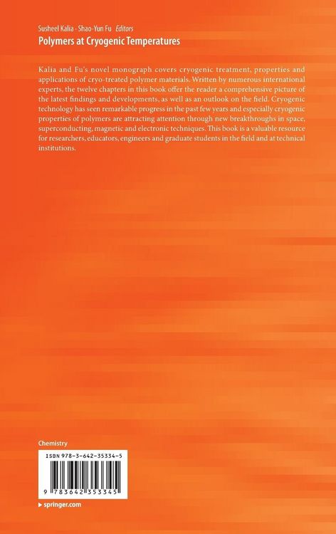 Produktbild: Polymers at Cryogenic Temperatures
