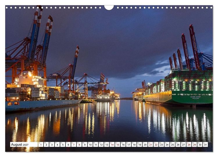 Produktbild: Hamburg - Stadt rund ums Wasser (Wandkalender 2027 DIN A3 quer), CALVENDO Monatskalender