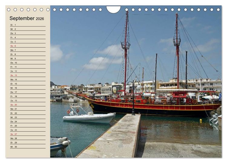 Produktbild: Gro&szlig;er Grieche Kreta (Wandkalender 2026 DIN A4 quer), CALVENDO Monatskalender