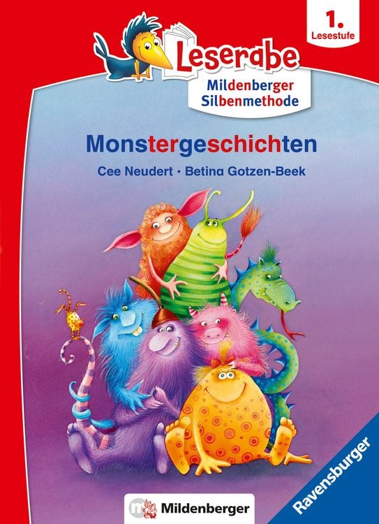 Produktbild: Leserabe mit Mildenberger Silbenmethode - Monstergeschichten