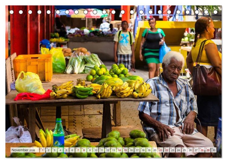 Produktbild: Die Seychellen - ganz nah am Paradies (Tischkalender 2026 DIN A5 quer), CALVENDO Monatskalender