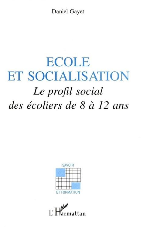 Produktbild: &Eacute;COLE ET SOCIALISATION