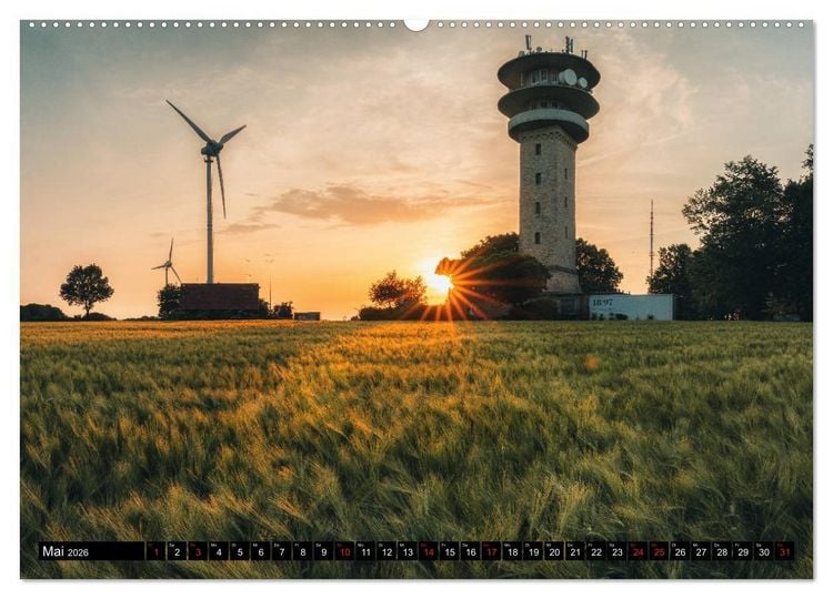 Produktbild: Das M&uuml;nsterland - Meine Impressionen (Wandkalender 2026 DIN A2 quer), CALVENDO Monatskalender