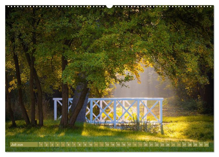 Produktbild: Herbst im Dieskauer Park (Wandkalender 2026 DIN A2 quer), CALVENDO Monatskalender