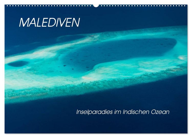Produktbild: Malediven - Inselparadies im Indischen Ozean (Wandkalender 2026 DIN A2 quer), CALVENDO Monatskalender