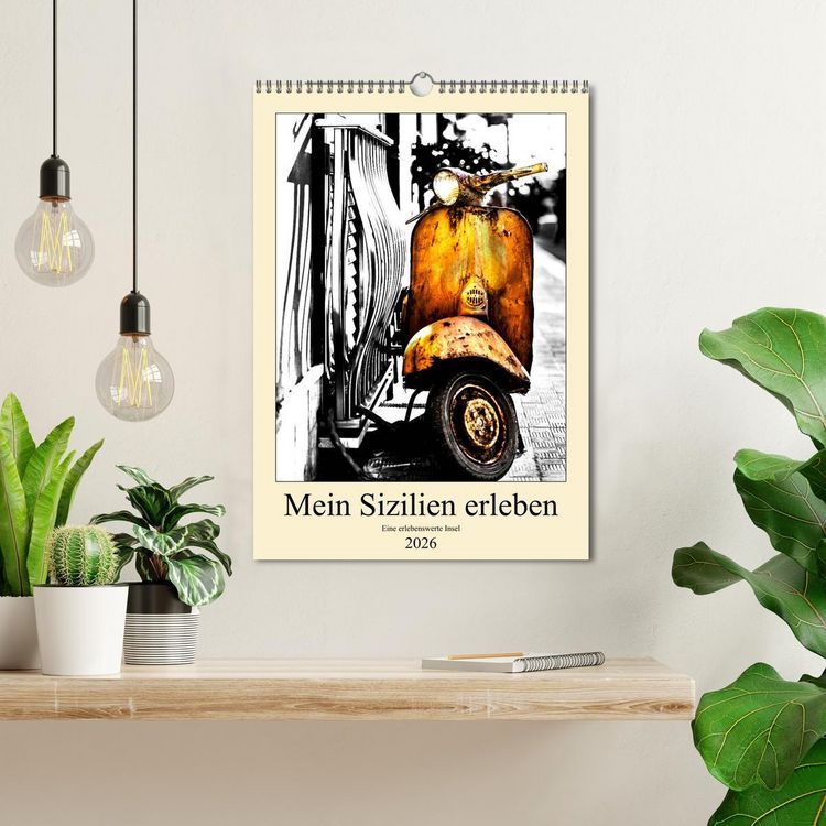 Produktbild: Mein Sizilien erleben (Wandkalender 2026 DIN A3 hoch), CALVENDO Monatskalender