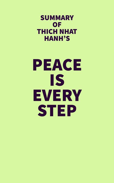 Produktbild: Summary of Thich Nhat Hanh's Peace Is Every Step