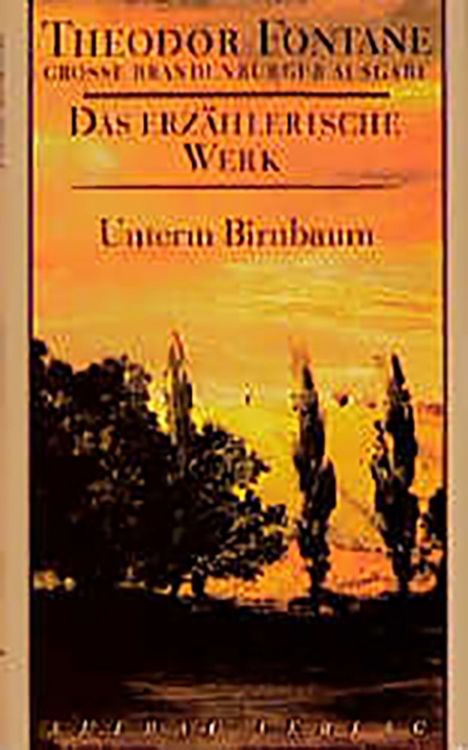 Bild vom Artikel Unterm Birnbaum vom Autor Theodor Fontane