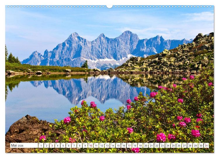 Produktbild: Ennstaler Bergseen in den Schladminger Tauern (hochwertiger Premium Wandkalender 2026 DIN A2 quer), Kunstdruck in Hochglanz