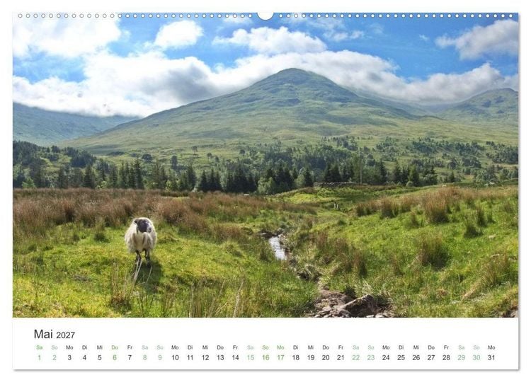 Produktbild: West Highland Love Kalender (hochwertiger Premium Wandkalender 2027 DIN A2 quer), Kunstdruck in Hochglanz