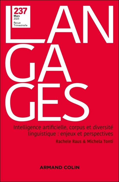 Produktbild: Langages n 237 1 2025