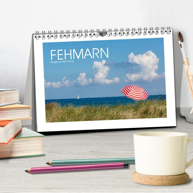 Produktbild: FEHMARN - Magische Momente (Tischkalender 2026 DIN A5 quer), CALVENDO Monatskalender
