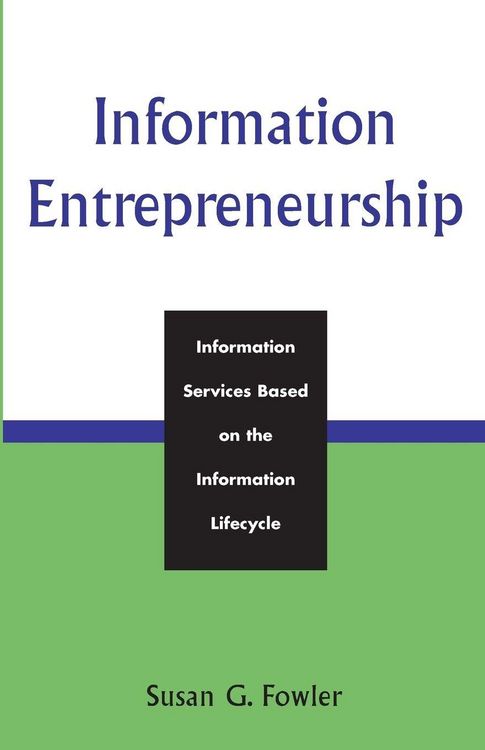 Produktbild: Information Entrepreneurship