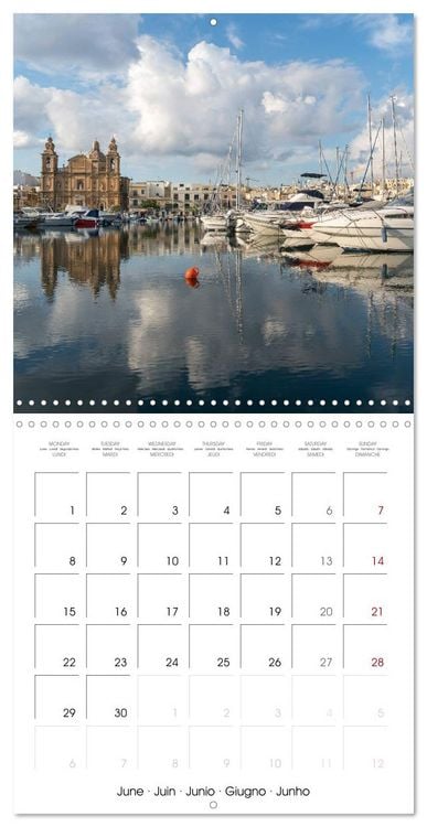 Produktbild: Malta - Gozo and Comino (Wall Calendar 2026 12 &times; 12 Inch) CALVENDO 12 Month Wall Calendar