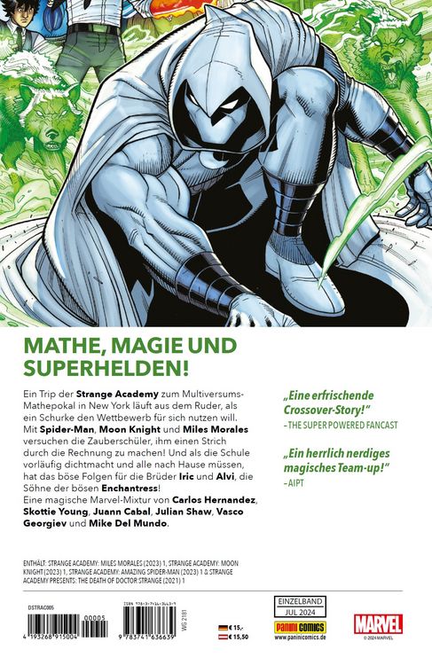 Produktbild: Strange Academy: Gleichung des Grauens