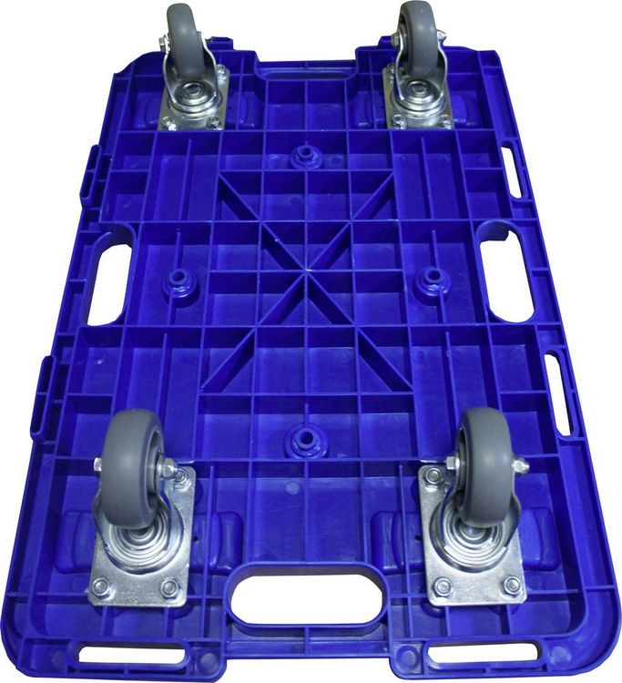 Produktbild: VISO RP 601 Transportroller Kunststoff Traglast (max.): 150 kg 600 mm x 400 mm x 125 mm Anzahl Lenkrollen 2