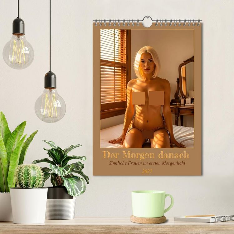 Produktbild: Der Morgen danach - Sinnliche Frauen im ersten Morgenlicht (Wandkalender 2027 DIN A4 hoch), CALVENDO Monatskalender