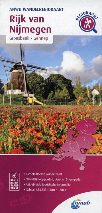 Produktbild: Rijk van Nijmegen (Groesbeek/Gennep) 1:33 000