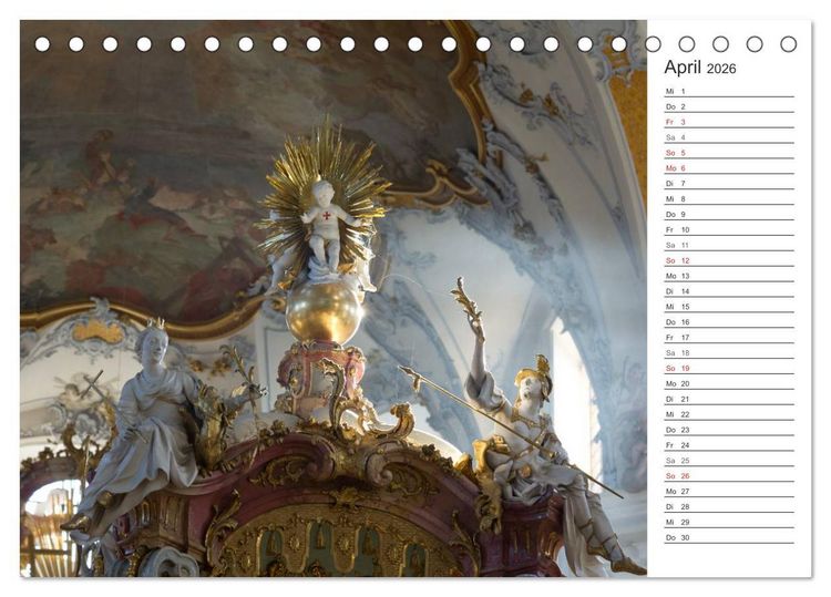 Produktbild: Vierzehnheiligen (Tischkalender 2026 DIN A5 quer), CALVENDO Monatskalender