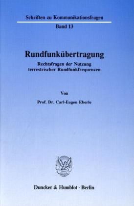 Produktbild: Rundfunk&uuml;bertragung.